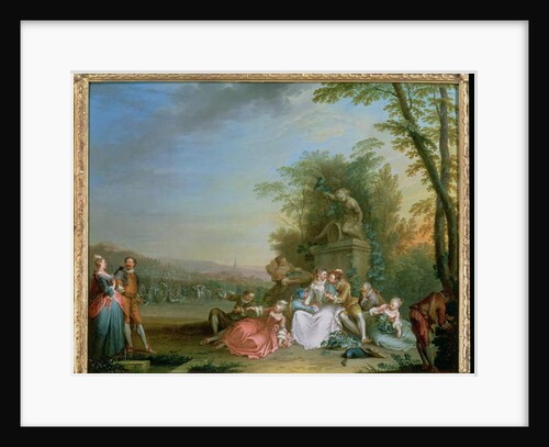 The Grape Harvest, c.1750 by Sebastien II Le Clerc