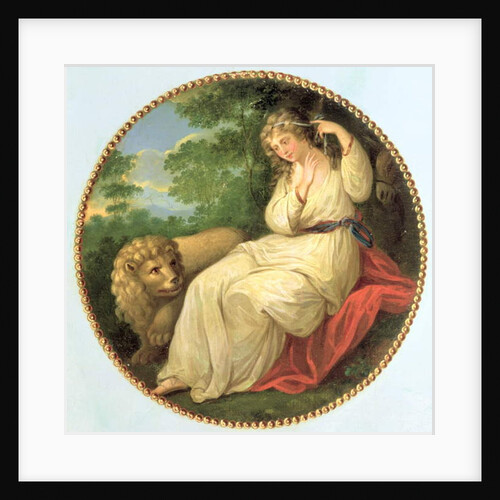 Una and the Lion by George Brookshaw