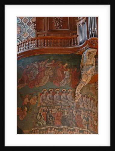 Depicting part of the Last Judgement by French School
