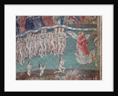 Depicting part of the Last Judgement by French School