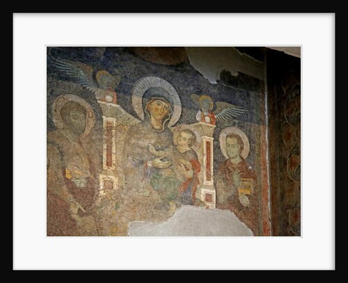 The Virgin and Child between St Cosmas and St Damian by Italian School