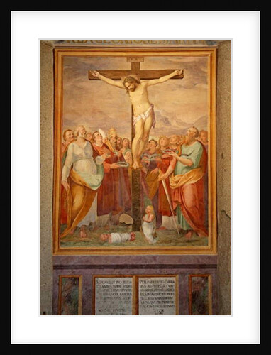 The Crucifixion by Cristoforo & Tempesta Antonio Roncalli