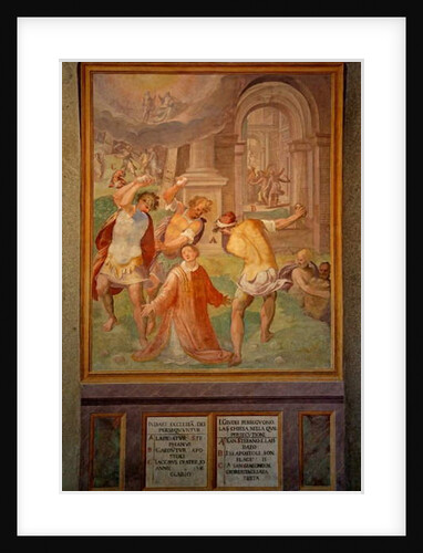 The Martyrdom of St Stephen by Cristoforo & Tempesta Antonio Roncalli