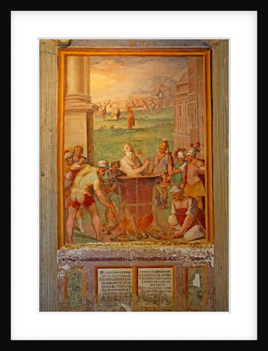 St. John boiled in oil by Cristoforo & Tempesta Antonio Roncalli