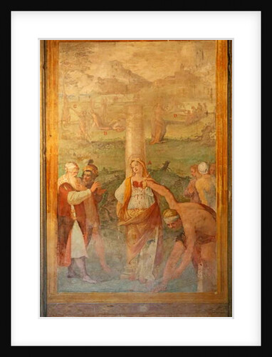 Martyrdom of a female saint by Cristoforo & Tempesta Antonio Roncalli