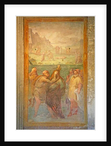 Martyrdom of a female saint by Cristoforo & Tempesta Antonio (1555-1630) Roncalli