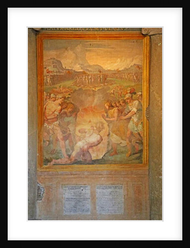 Martyrdom of numerous saints by Cristoforo & Tempesta Antonio Roncalli