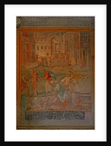 Martyrdom and mutilation of various saints by Cristoforo & Tempesta Antonio (1555-1630) Roncalli