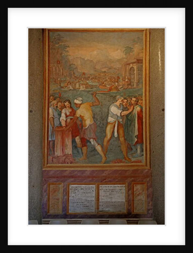 Martyrdom and mutilation of various saints by Cristoforo & Tempesta Antonio Roncalli