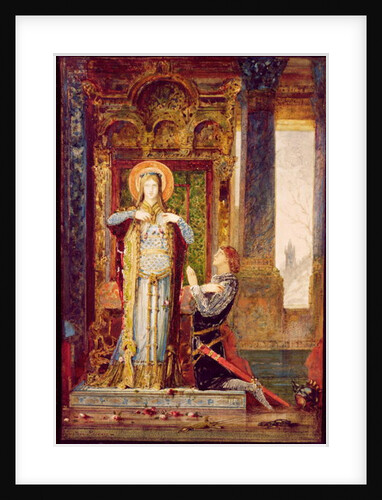 St. Elisabeth of Hungary, or The Miracle of the Roses, 1879 by Gustave Moreau