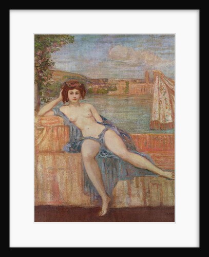 Nymph by Harbour by Charles Edward Conder