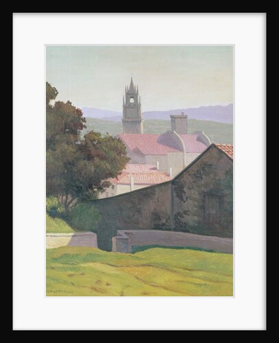 Landscape with Church, 1920 by Felix Edouard Vallotton