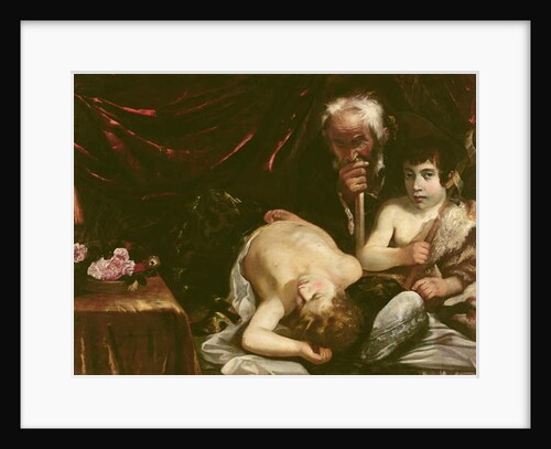 Paris seen from the heights of Montmartre by Jean d' Alheim