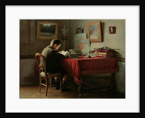 The Studious schoolboy by Guillaume Larrue