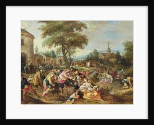 The Works of mercy by Frans II the Younger Francken