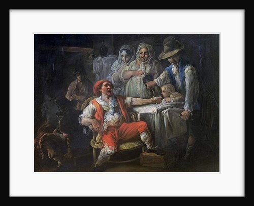 Drinking bout scene, 1778 by Jacques Gamelin