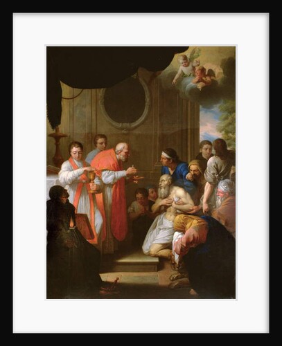 St Roch curing the plague-stricken by Jacques Gamelin