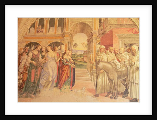 Florent sends loose women to the monastery by L. & Sodoma G. Signorelli