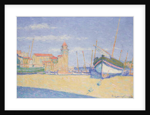 View of Collioure, 1927 by Achille Lauge