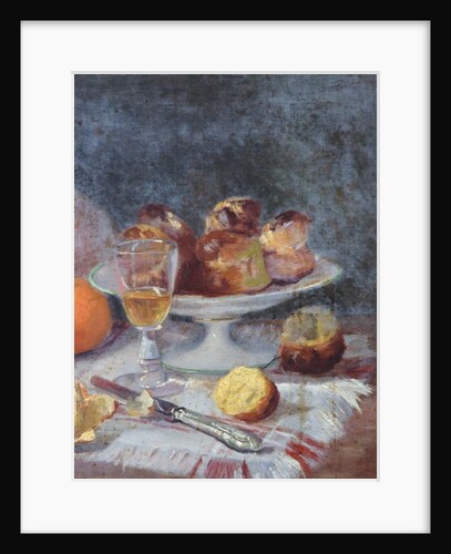 The Afternoon snack with brioches by French School