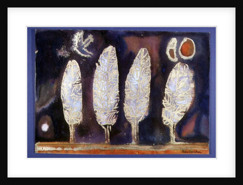 Night Trees, 1996 by Peter Davidson