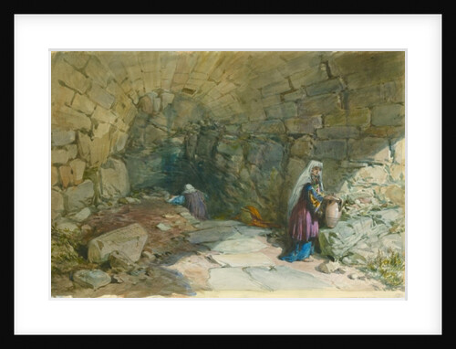 The Fountain of the Virgin, Jerusalem, 1869 by William 'Crimea' Simpson