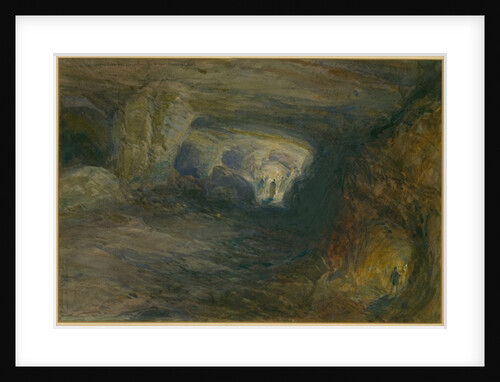 The Quarry Caverns, Jerusalem, 1869 by William 'Crimea' Simpson