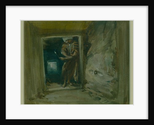 Gallery under Golden Gateway, Jerusalem, 1871 by William 'Crimea' Simpson