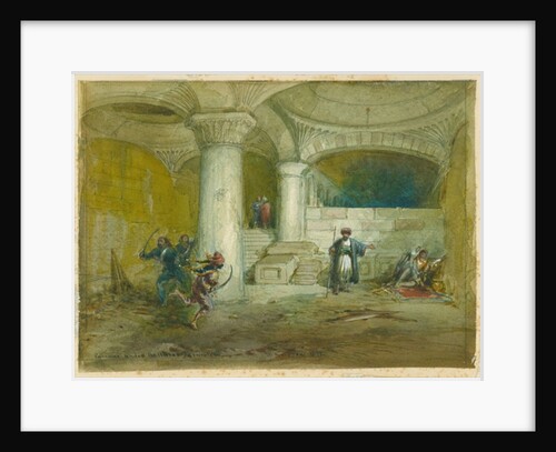 Passage under the Aksa, 1871 by William 'Crimea' Simpson