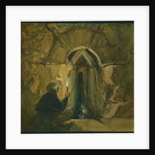 Rock-cut tunnel, Pools of Solomon, Near Bethlehem, 1872 by William 'Crimea' Simpson