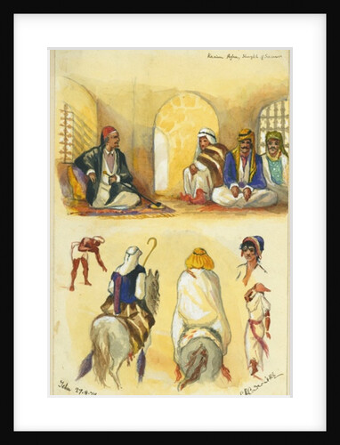 Samur and Jeba, 1872 by Claude Conder