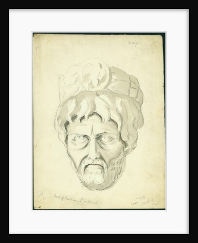 Head of a Man, 1874 by Claude Conder