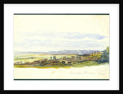 Carmel from Shunem, 1874 by Claude Conder