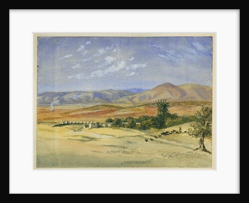 Ruined Acqueduct near Jenin by Claude Conder