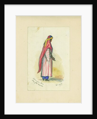 Mohametan Dress, Mujaydel, 1872 by Claude Conder