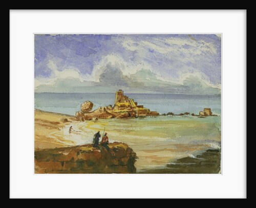 Ruins of Caesarea, 1873 by Claude Conder