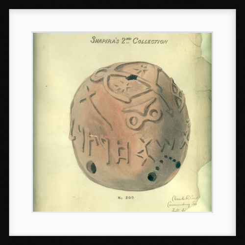 Shapira's 2nd Collection, 1873 by Claude Conder