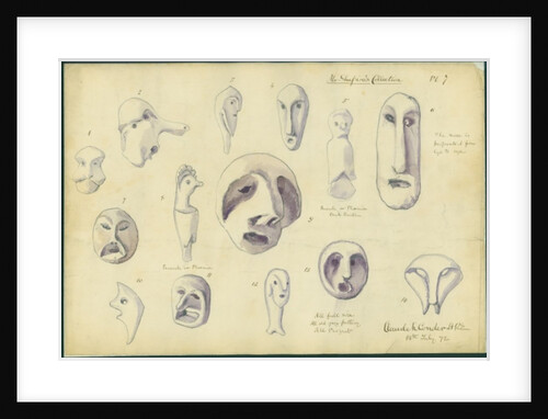 Idols from Mr Shapira's Collection by Claude Conder