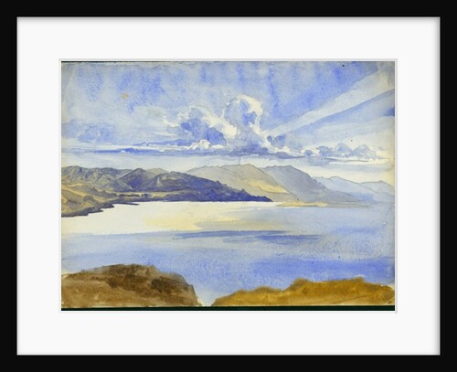 Dead Sea View looking South, 1875 by Claude Conder