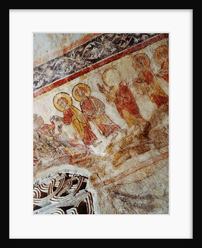 The miracle of the multiplication of the loaves of bread by French School