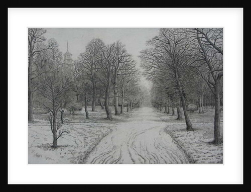 Kew Gardens in Winter by Peter A Ford