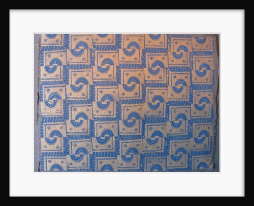 Blue and Gold Pattern by Peter A Ford