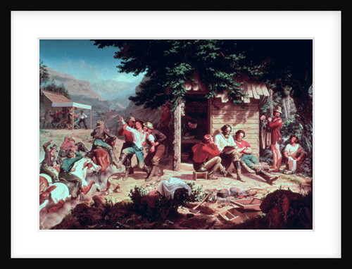Sunday morning in the mines by Karl Nahl