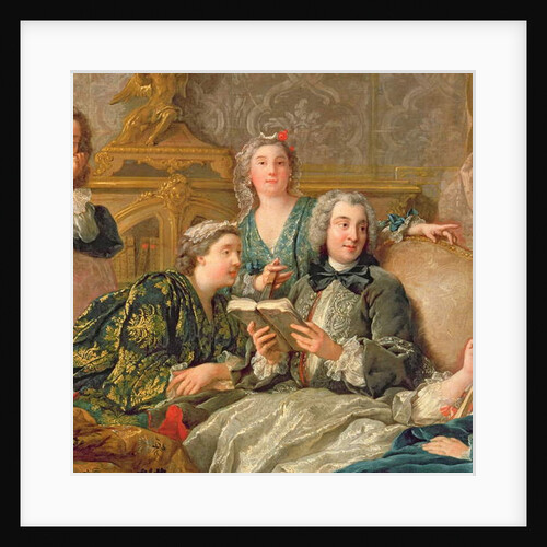 The Reading from Moliere, c.1728 by Jean Francois de Troy