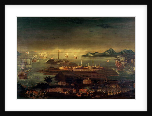 Battle of Bunker Hill, 17th June 1775 by Winthrop Chandler