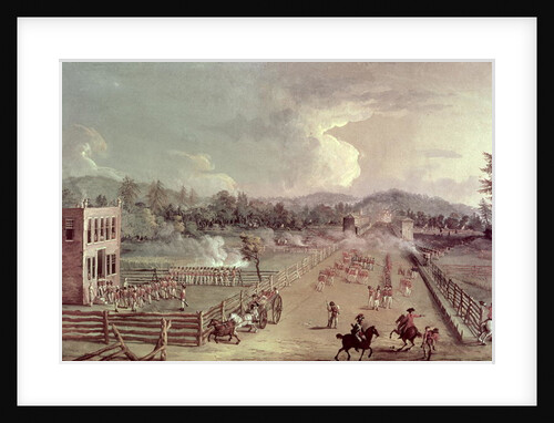 The Battle of Germantown, 4th October 1777, 1782 by Saviero Xavier della Gatta