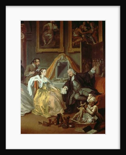 Marriage a la Mode: IV - The Toilette, c.1743 by William Hogarth