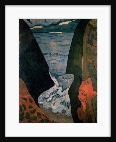 Cliffs near Camaret by Georges Lacombe