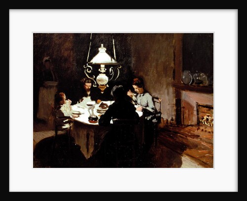The Dinner, 1868-9 by Claude Monet