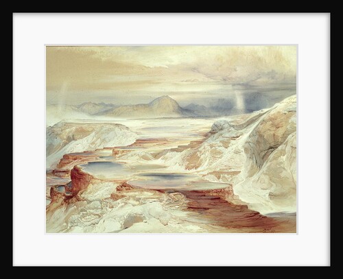 Hot Springs of Gardiner's River, Yellowstone, 1872 by Thomas Moran